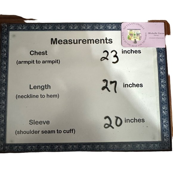 One World women’s size L green embroidered bell sleeve Boho top - Picture 8 of 8